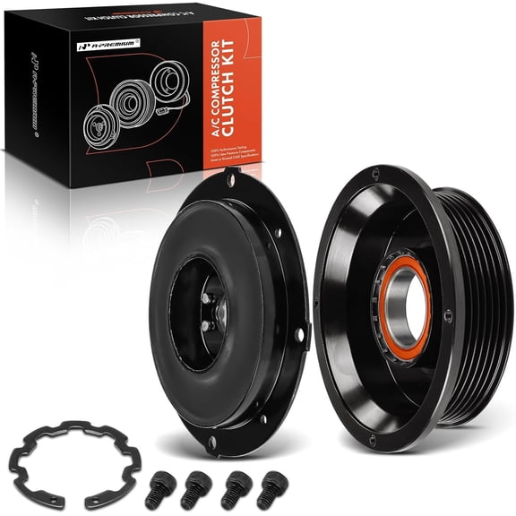 A-Premium Air Conditioner AC Compressor Clutch Kit Compatible with Lexus IS F 2008-2014, GS460 2008-2011, LS460 2007-2017