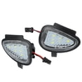 thumbnail image 1 of 1 par de luces LED para espejo lateral, luz blanca para lado izquierdo y derecho, apta para Volkswagen Golf 6 GTI 2009-2013, 1 of 1