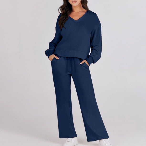 Puntoco Mujer 2023 Color Traje deportivo Casual Deportes Sudadera con capucha Pantalón Conjunto de dos piezas Liquidación Puntoco Puntoco-5000