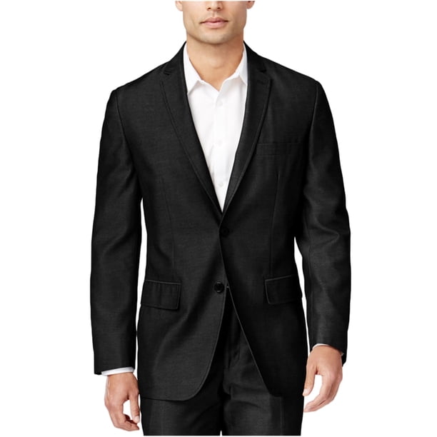 INC - Chaqueta de dos botones para hombre, color negro, XL I-N-C dos botones