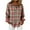 B, variant on Plaid Shirts for Women Christmas Long Sleeve Button Down Shirts Casual Loose Flannel Shirt L