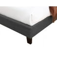 thumbnail image 6 of Artum Hill Victoria Charcoal Gray 75.2" Cal King Upholstered Bed, 6 of 9