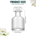 thumbnail image 2 of 150ml/5oz Refillable Glass Diffuser Bottle Aromatherapy Jar Container Fragrance Accessories Use for DIY Replacement Diffuser Sticks Sets Essential Oils Crafts Decor(Clear), 2 of 8
