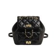 thumbnail image 5 of Mochila pequeña con cadena de diamantes estilo Chanel para mujer, nueva moda 2025, bolso de estudiante sencillo, bolso de hombro versátil de alta gama, 5 of 5