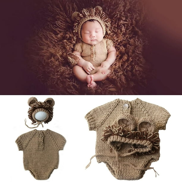 Accesorios de fotografia para recien nacidos accesorios para bebes ropa hecha a mano para bebes sesion de fotos gorro de ganchillo Pantalones
