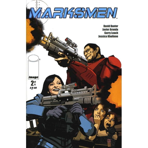 Marksmen #2 VF ; Image Comic Book
