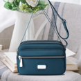 thumbnail image 1 of Bolso Bandolera Bolso del teléfono celular de las mujeres Multi-bolsillos Bolso de compras de nylon Bolso impermeable Satchel, 1 of 6