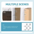 thumbnail image 2 of 8 pcs  Adhesive Furniture Anchors Prevent Dumping Wall Devices for Shelf Cabinet Fixing, 2 of 6