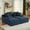 Blue, variant on GNIXUU 78"Oversized Double Chaise Lounge Indoor, Corduroy Sleeper Sectional Couch, Upholstered Boneless Cloud Sofa Deep Seat, Comfy Plush Chair Bed for Living Room