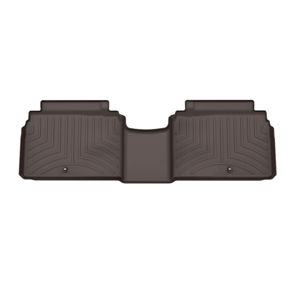 WeatherTech Custom Fit FloorLiners compatible with 2023-2024 Genesis Electrified G80 - 2nd Row, Cocoa