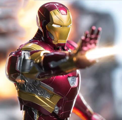 Fondjoy 1/7 scale MK46 iron movie hero plastic model kits，Illuminated Edition MV24806