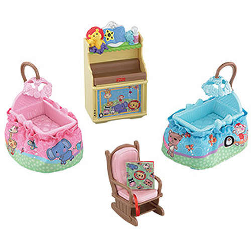Fisher-Price Loving Family Premium Nursery Play Set - Walmart.com