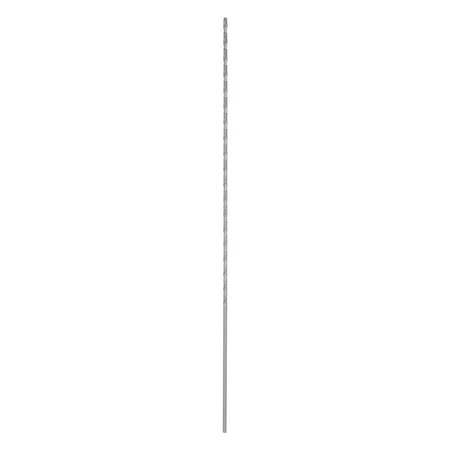 

Uxcell 6542 High speed Steel 2.5mm Twist Drill Bit 250mm Length Extended Shank Black Oxide Ground Drill Bit