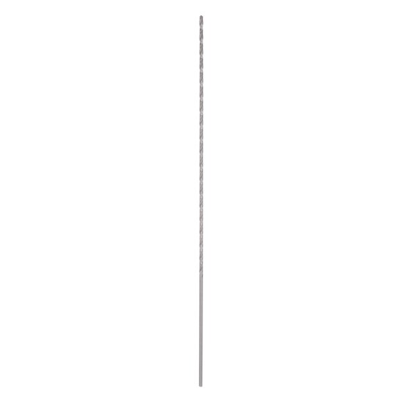 Unique Bargains 6542 Haute Vitesse en Acier 2.5mm Foret de Torsion, 250mm Longueur Tige Étendue Oxyde Noir Foret au Sol