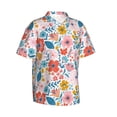 thumbnail image 2 of Disketp Hawaiian Shirts For Men,Floral Ditsy Print Mens Casual Short Sleeve Button Down Shirts Beach Shirt, 2 of 8