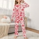 thumbnail image 2 of Odeerbi 2-14 Años Niños Niñas Pijamas Suaves Manga Larga Tops Pantalones Conjunto Suave Estampado Floral Ropa de Dormir Franela Conjuntos de Pijama de Dos Piezas, 2 of 3
