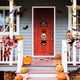 thumbnail image 5 of RKSTN halloween decroations Halloween Doorplate Pendant Decoration Halloween Wooden Listing Party Listing, 5 of 8