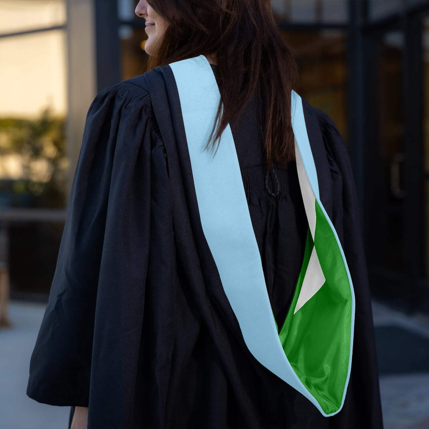 Endea Graduation Masters Hood For Education, Counseling Guidance, Arts in  Education - Light Blue/Green/White - Walmart.com