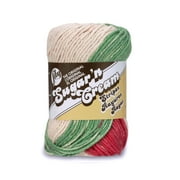 Lily Sugar'n Cream Stripes Yarn, 2 Oz, Holiday