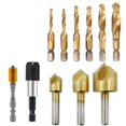 thumbnail image 1 of Accesorios Para Herramientas Eléctricas, Broca De Destornillador, Varilla De Extensión De Liberación Rápida, Juego De Herramientas De Biselado 11 Uds. Serendint TO003652-00, 1 of 6