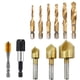 thumbnail image 1 of Accesorios Para Herramientas Eléctricas, Broca De Destornillador, Varilla De Extensión De Liberación Rápida, Juego De Herramientas De Biselado 11 Uds. Cateissary TO003652-00, 1 of 6