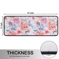 thumbnail image 5 of Kitchen Rugs Sets Of 2,Pioneer Flower Floral Print Pattern Anti Fatigue Kitchen Mat Rugs Non Slip Washable,Decorative Kitchen Floor Mats for Kitchen,Sink,Laundry,17"x47"+17"x47", 5 of 5