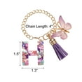 thumbnail image 2 of Letter H Cup Chain, Bag Chain, Key Chain, Cute Decor Accessories (Stone-Shaped), 2 of 6