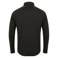 thumbnail image 2 of Tombo Mens Long Sleeve Zip Neck Performance Top, 2 of 3