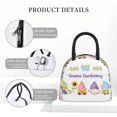 thumbnail image 4 of Disketp Watercolor Gnome Garden Bolsa Térmica para Almuerzo, Lonchera con Abertura Amplia y Gran Capacidad, Organizador Reutilizable para Mujeres, Hombres y Adultos, 4 of 6