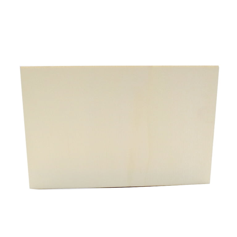Thin Balsa Wood Sheets 1mm Thickness, 10pcs Wooden Plate Model Craft for DIY House Ship Aircraft Boat 1 x 100 x 500mm