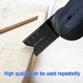 thumbnail image 2 of Pluokvzr Wood Cutting Saw Blade Universal Oscillating Multitool Tool Mix Quick Releases Blades Set for Dewalt, Craftsman, Ridgid, Milwaukee, Rockwell, Ryobi, Bosch (15PCS), 2 of 10