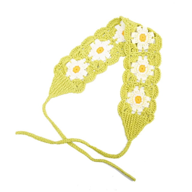 Wartleves Bandas para el cabello trenzadas para mujer, diademas tipo turbante de crochet