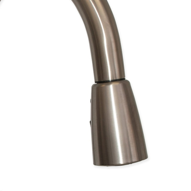 EZ-FLO 10389 Kitchen Faucet with High Arc Pull-Down Spray, One-Handle, Brush Nickel EZ-FLO 10389 Kitchen Faucet with High Arc Pull-Down Spray, One-Handle, Brush Nickel
