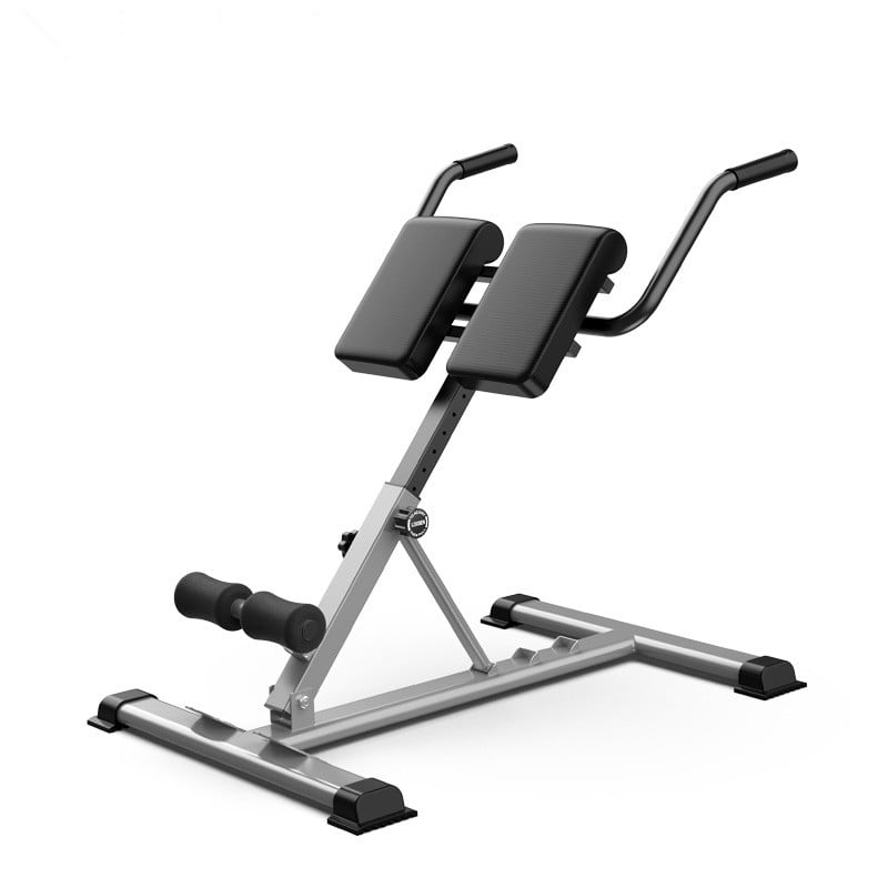 Adjustable Roman Chair Bench Ab Roman Chair Workout Bench for Strength Training and Abdominal Training Back Hyperextension Bench for Home Gym Fitness 