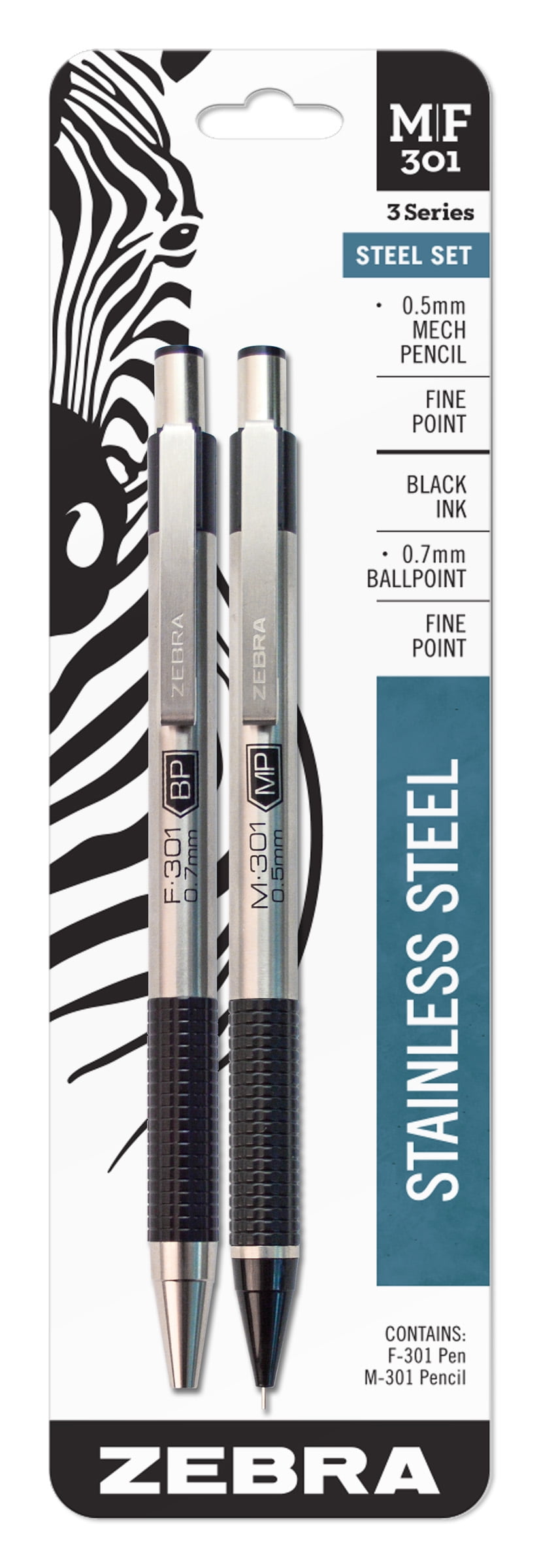 Zebra® M-701 Steel Mechanical Pencil 0.7 mm HB 045888594111 