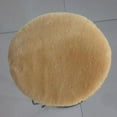 thumbnail image 2 of Non Slip Round with Buckle Removable On Round Cushion Chair Seat Office Camel - 40cm (16 inch), 2 of 4