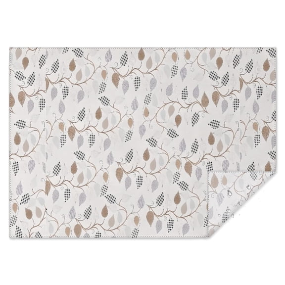 Boho Bohemia Flower Rectangle Tablecloth 60"x84",Waterproof Polyester Rectangle Table Cloth, Wipeable Spillproof Polyester Tablecloth for Dining, Camping, Indoor and Outdoor
