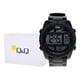 thumbnail image 1 of Reloj Q&Q  Hombre Digital Negro M123J013Y, 1 of 7