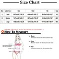 thumbnail image 3 of Tawop Ladies Swimsuits Sexy Solid Color Set Split Sets Lace Black S, 3 of 9