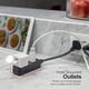 thumbnail image 3 of Cable de extensión Power Strip GE de 3 salidas, 15 cm, trenzado, negro, 3 of 8
