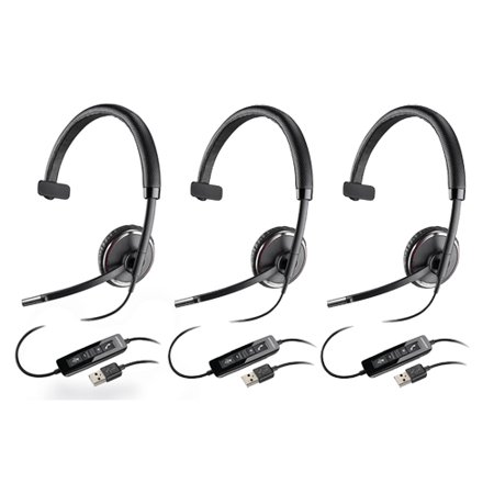 Plantronics Blackwire C510-3 Mono Corded Headset