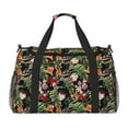 thumbnail image 1 of Easygdp Watercolor Tropical Flowers Bolsa de Gimnasio, Bolsa de Viaje Duffel, Bolsa de Fin de Semana con Compartimentos, Bolsa de Mano para Noche, 1 of 7