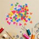 thumbnail image 3 of Heart Shaped Wooden Buttons for Crafts Creative 200Pcs Wood Buttons, 3 of 5