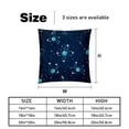 thumbnail image 5 of Velvet Pillow Inserts Set with Unique Patterns - 16x16, 18x18, 20x20 Inches - 2 Pack Decorative Throw Pillow Covers for Home Decor and More, 5 of 6