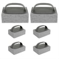 thumbnail image 1 of Paquete de 6 Cepillos de Piedra Pómez para Limpiar Parrillas con Bloque de Ladrillo Limpiador, Herramienta de Limpieza para Barbacoas, Elimina Manchas de Grasa y Aceite., 1 of 5