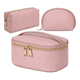 thumbnail image 1 of Estuches De Maquillaje Malubero Set 3 Neceser rosa Malu1341, 1 of 3
