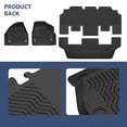 thumbnail image 2 of TPE All Weather 3D Floor Mats Set Liner Fit For Chrysler Pacifica 2017-2025, 2 of 10