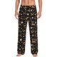 thumbnail image 1 of Fotbe Christmas Cookie Reindeer Pantalones de Pijama para Hombre, Pantalones de Dormir, Pantalones de Casa con Cintura Ajustable y Bolsillos-Medium, 1 of 6