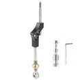 thumbnail image 2 of Auto Shift Knobs Extension, Protable Anodized Surface Stainless Steel Shift Knob Extender Black  for  with B/D Series Engine 1988-2000 for Engine 1993-1997, 2 of 7