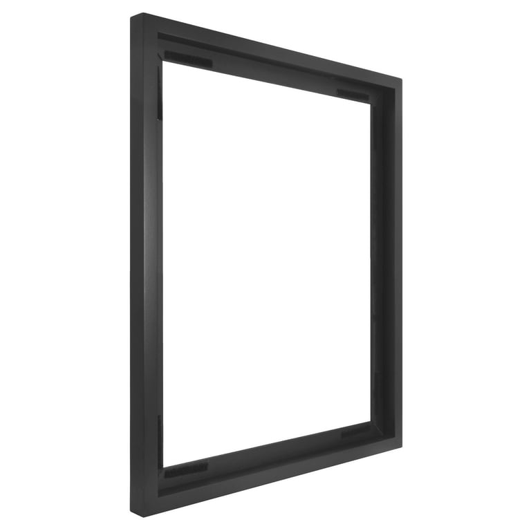 16x20 Canvas Float Frame Black Walmart
